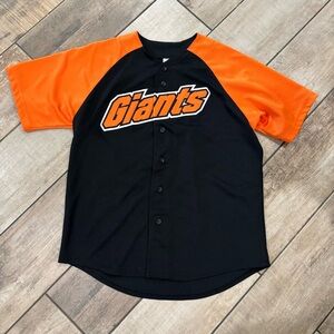 Vintage SF San Francisco GIANTS
Majestic JERSEY SEWN *Front
Patch* NEW Old Stock